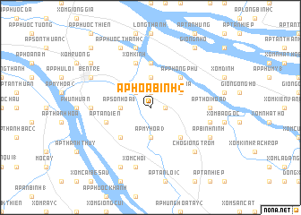 map of Ấp Hòa Bình (2)