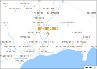 map of Ấp Hòa Ðồng