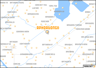 map of Ấp Hòa Ðông (1)