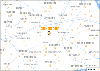 map of Ấp Hòa Ðức