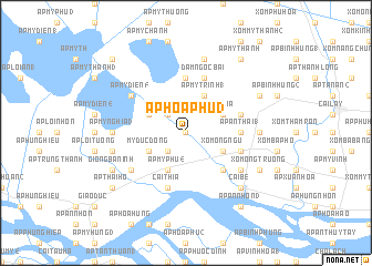 map of Ấp Hòa Phú (3)