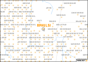 map of Aphulsi