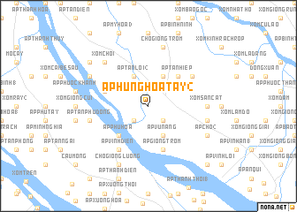 map of Ấp Hưng Hòa Tây (2)