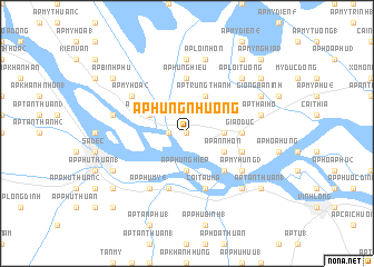 map of Ấp Hưng Nhượng