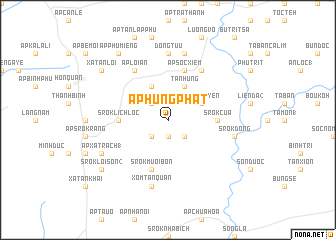 map of Ấp Hưng Phát