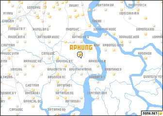 map of Ấp Hưng