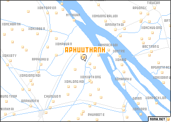 map of Ấp Hữu Thạnh