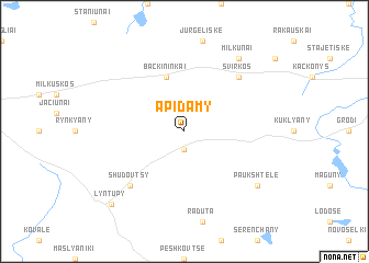 map of Apidamy