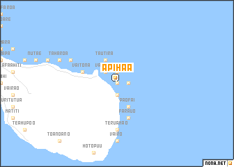 map of Apihaa