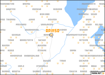 map of Apimso