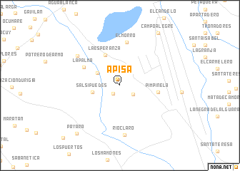 map of Apisa