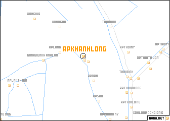 map of Ấp Khánh Long