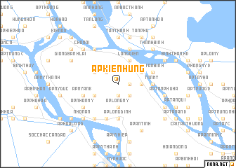 map of Ấp Kiến Hưng