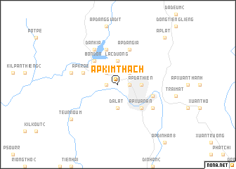 map of Ấp Kim Thạch