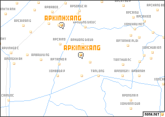 map of Ấp Kinh Xáng