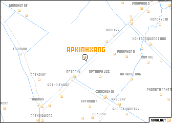 map of Ấp Kinh Xáng