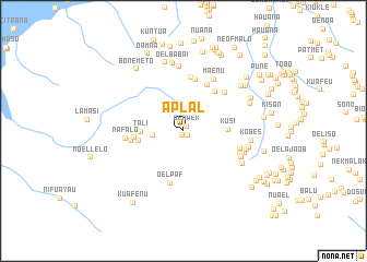 map of Aplal