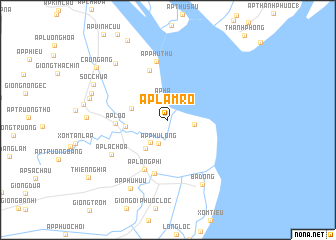 map of Ấp Lâm Rồ