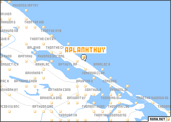 map of Ấp Lảnh Thủy