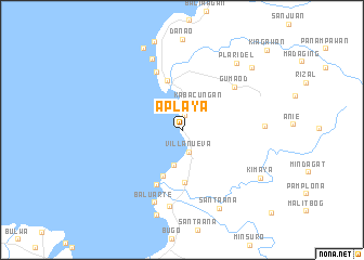 map of Aplaya