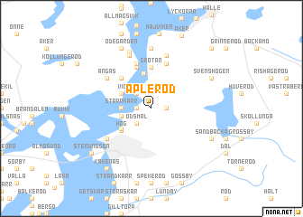 map of Apleröd