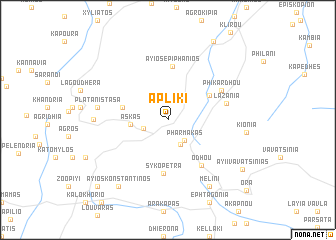 map of Apliki