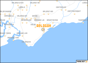 map of Ấp Lò Gốm