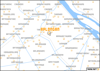 map of Ấp Long An