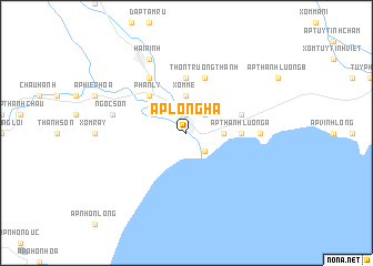 map of Ấp Long Hà