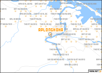 map of Ấp Long Hồ Hạ