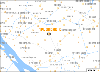 map of Ấp Long Hội (2)