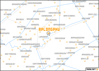 map of Ấp Long Phú
