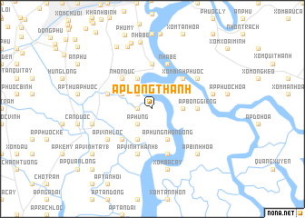 map of Ấp Long Thạnh