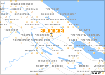 map of Ấp Lương Mai