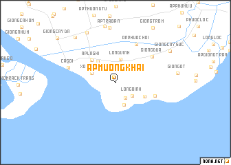 map of Ấp Mương Khai