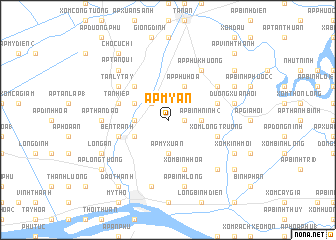 map of Ấp Mỹ An