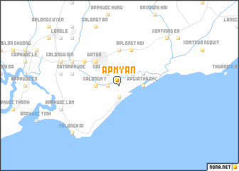 map of Ấp Mỹ An