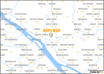map of Ấp Mỹ Bổn