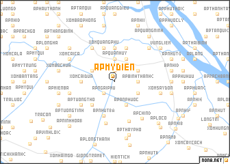 map of Ấp Mỹ Ðiền