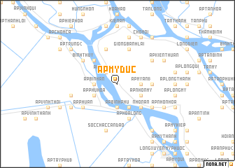 map of Ấp Mỹ Ðức