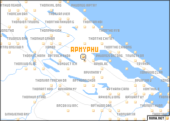 map of Ấp Mỹ Phú