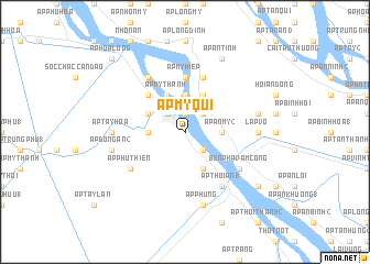 map of Ấp Mỹ Qứi