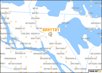 map of Ấp Mỹ Tây