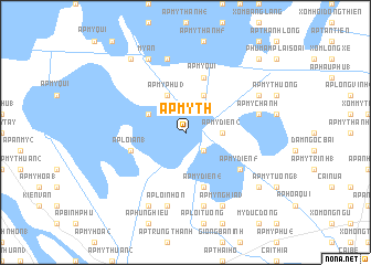 map of Ấp Mỹ Th