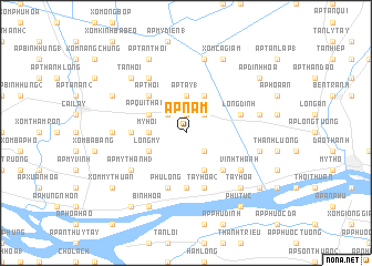 map of Ấp Nam