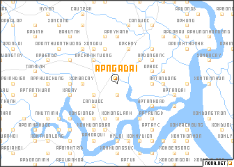 map of Ấp Ngà Dài