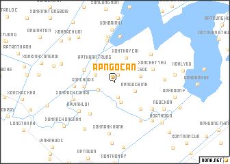 map of Ấp Ngọc An