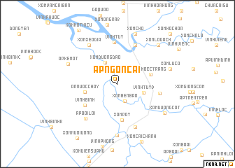 map of Ấp Ngọn Cái