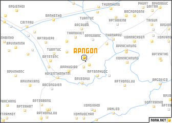 map of Ấp Ngọn