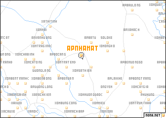 map of Ấp Nhà Mát